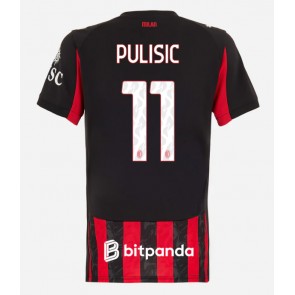 AC Milan Christian Pulisic #11 Replika Hemmatröja Damer 2025-26 Kortärmad